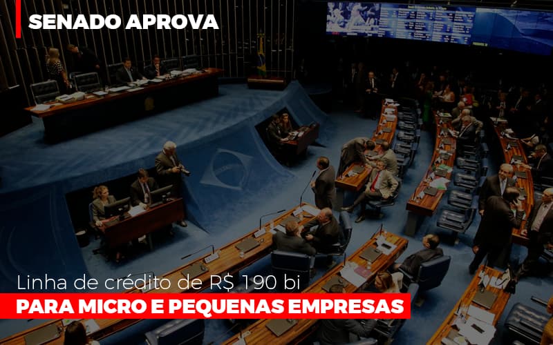 Senado Aprova Linha De Crédito De R$190 Bi Para Micro E Pequenas Empresas Notícias E Artigos Contábeis - Contabilidade em São Paulo -SP | Synergy Contabilidade Inteligente