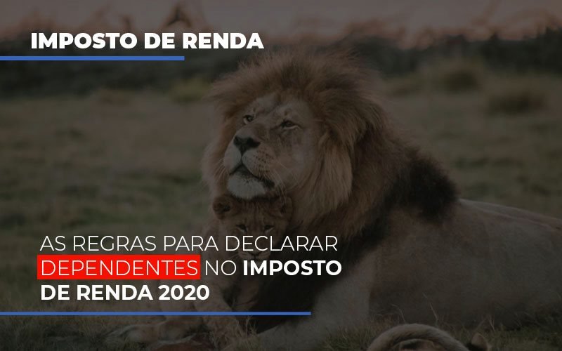 As Regras Para Declarar Dependentes No Imposto De Renda 2020 Notícias E Artigos Contábeis - Contabilidade em São Paulo -SP | Synergy Contabilidade Inteligente