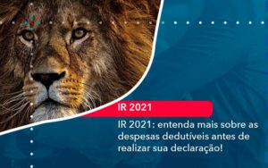 Ir 2021 Entenda Mais Sobre As Despesas Dedutiveis Antes De Realizar Sua Declaracao (1) - Quero montar uma empresa