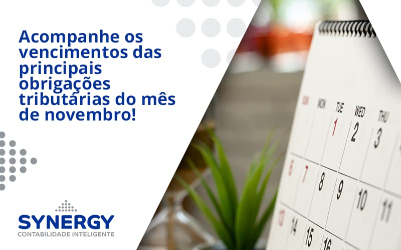 Acompanhe Os Vencimentos Synergy - Contabilidade em São Paulo -SP | Synergy Contabilidade Inteligente