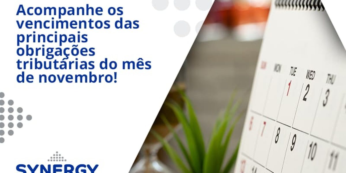 Acompanhe Os Vencimentos Synergy - Contabilidade em São Paulo -SP | Synergy Contabilidade Inteligente