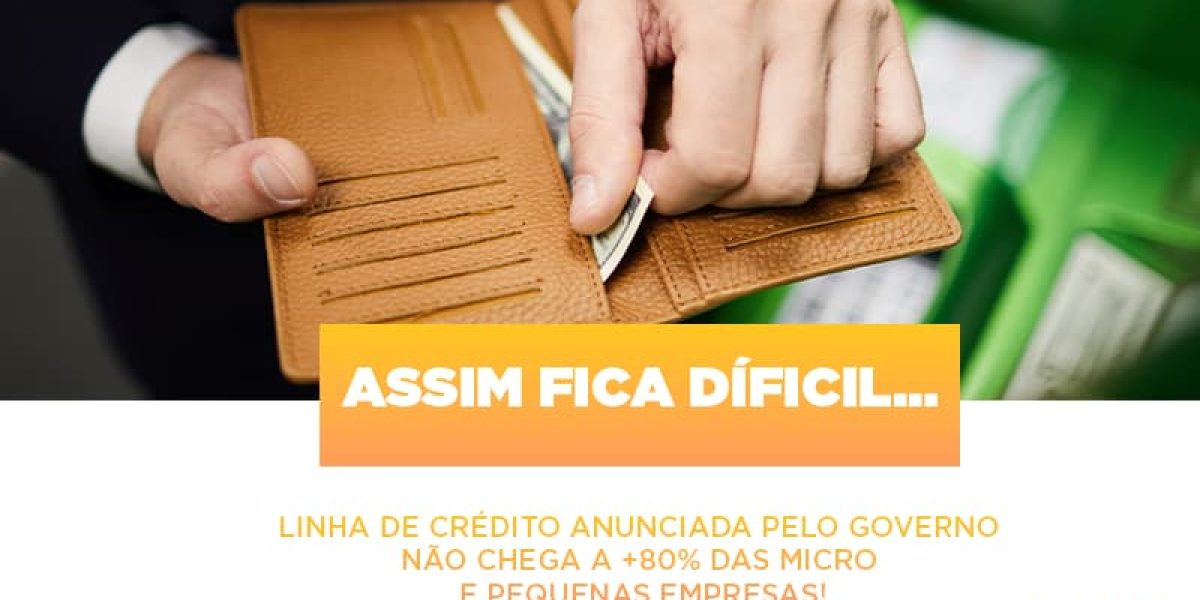 Assim Fica Dificil Linha De Credito Anunciada Pelo Governo Nao Chega A 80 Das Micro E Pequenas Empresas Notícias E Artigos Contábeis - Contabilidade em São Paulo -SP | Synergy Contabilidade Inteligente