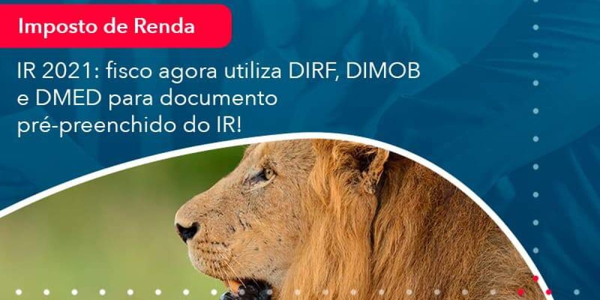 Ir 2021 Fisco Agora Utiliza Dirf Dimob E Dmed Para Documento Pre Preenchido Do Ir 1 Organização Contábil Lawini - Contabilidade em São Paulo -SP | Synergy Contabilidade Inteligente