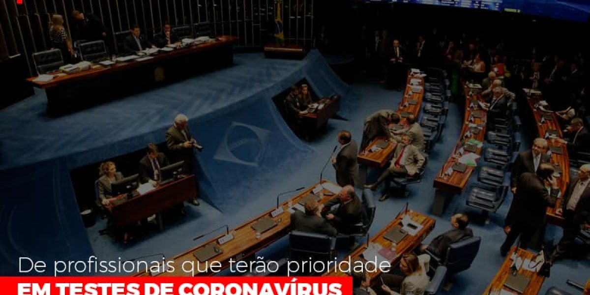 Senado Amplia Lista De Profissionais Que Terao Prioridade Em Testes De Coronavirus Notícias E Artigos Contábeis - Contabilidade em São Paulo -SP | Synergy Contabilidade Inteligente